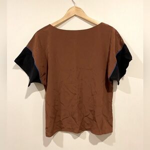 VINTAGE 70s PM by PONTEL colour block 70’s top